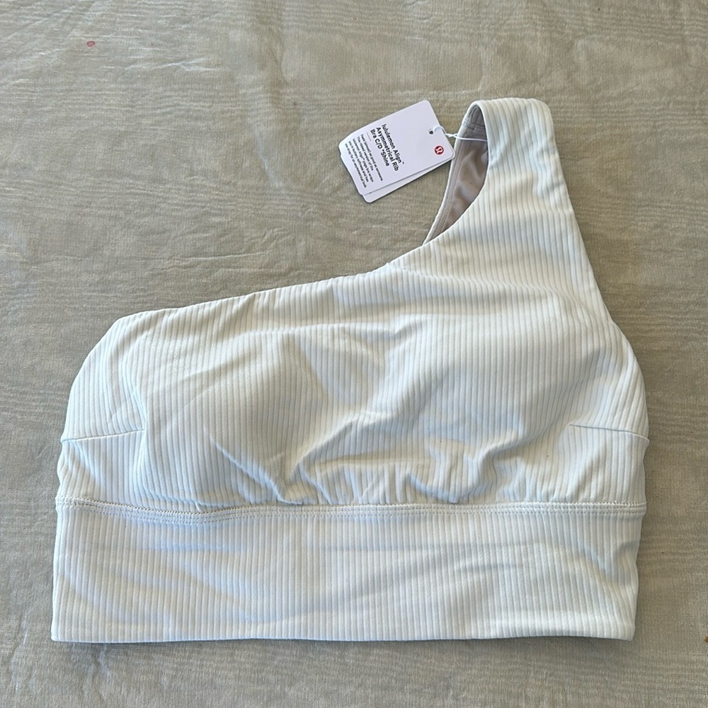 Lululemon Align Asym Rib Bra C/D *Shine